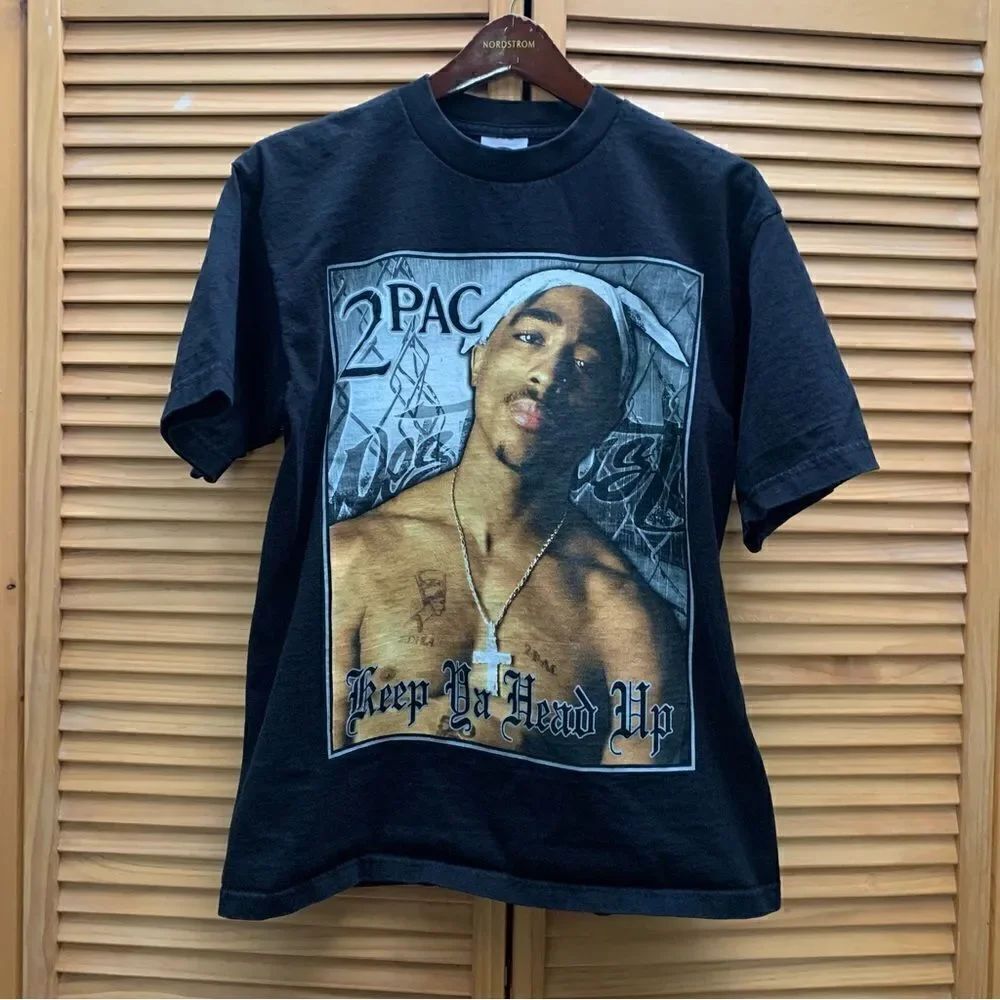 Vintage Rare Tupac Graphic T-shirt Large